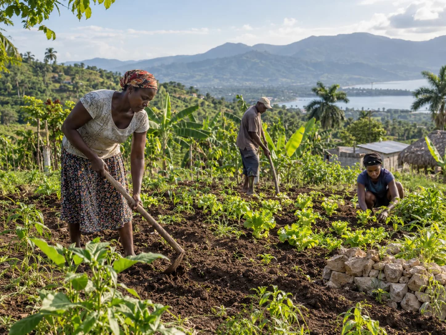 Agriculture and sustainability work in Haiti